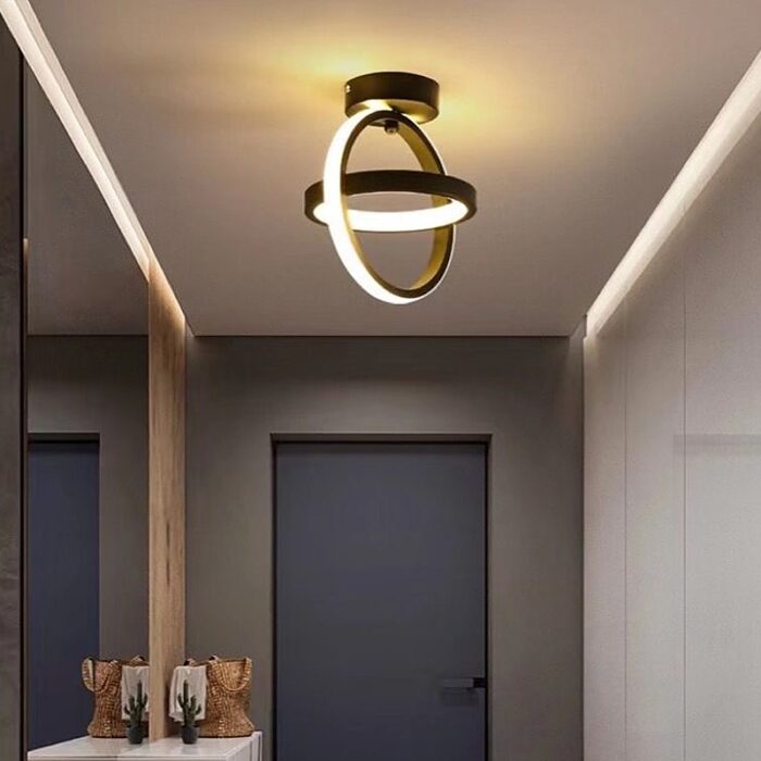 Lustra LED Suranne, 40W, Negru