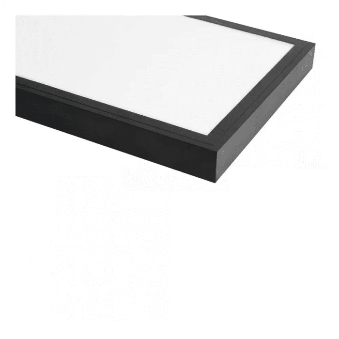 Panou LED Suspendat si Aplicat, Lumina Rece, 6000K, 72W, Negru 117x28 cm - imagine 11