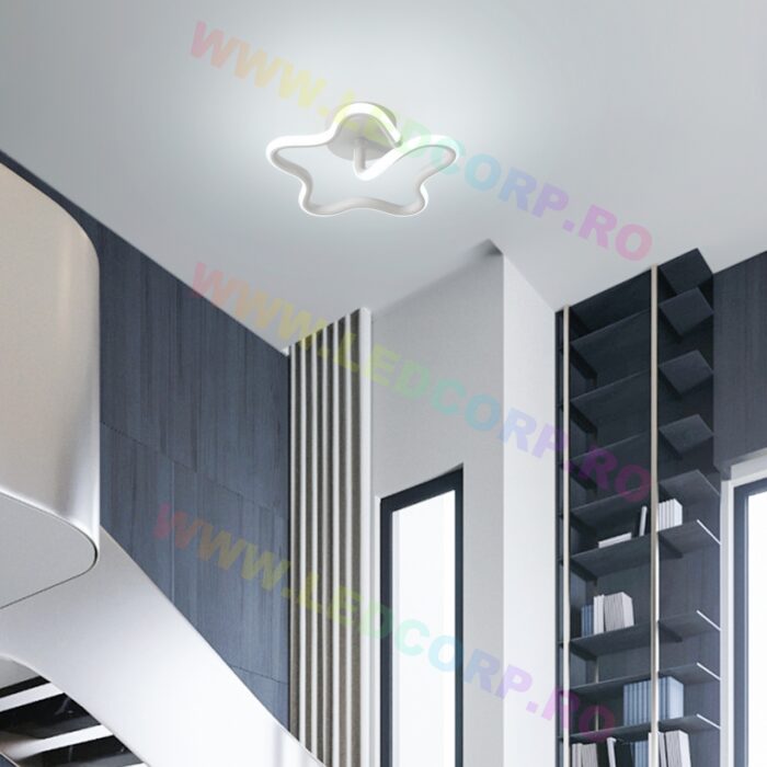 Aplica LED Gracey, 3 Tipuri de Lumina, 36W, Alb2
