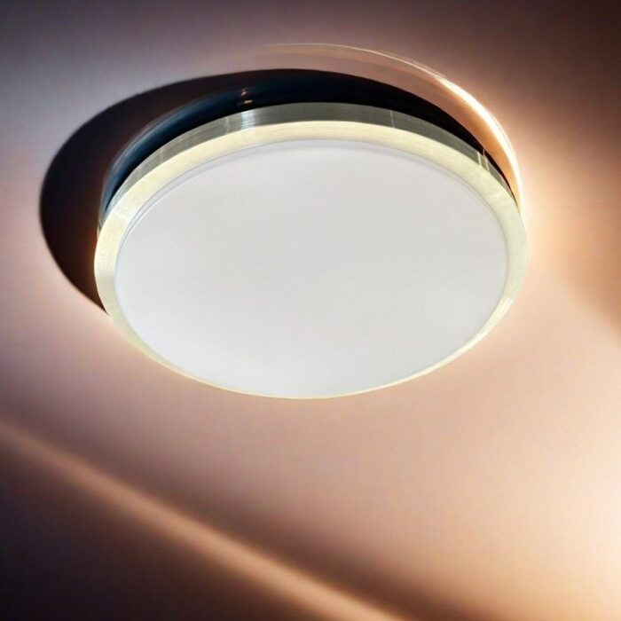Aplica LED cu Senzor de Miscare - Radar 18W, 6500K Lumina Rece, Alb