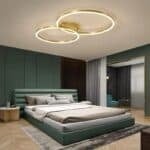 Lustra LED Cu Telecomanda Lux Gold, 40W Auriu