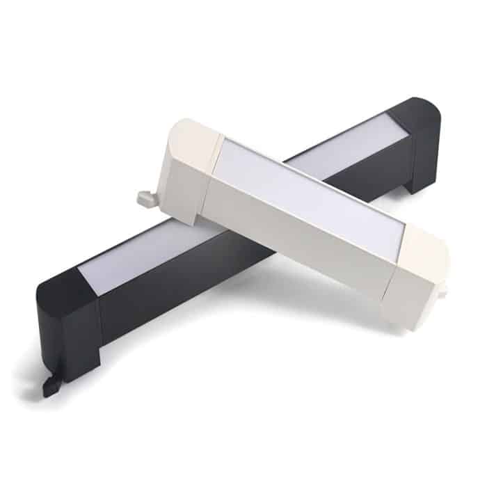Proiector LED, Tip Banda, 10W, 4000K Lumina Neutra, Directionabil Pe Sina Monofazata, Alb - imagine 4