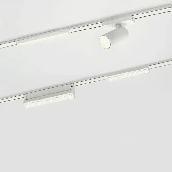 Banda LED, Sina Magnetica Aplicata Slim, Lumina Neutra, 20W, Alb - imagine 3