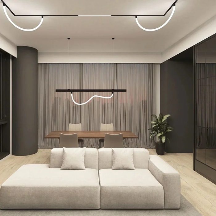 Spot LED Tip NeonFlex, Sina Magnetica Incastrata, Lumina Neutra, 4000K, 10W (3)