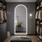 Oglindă LED Hol Premium 70×170 cm, 3 Tipuri de Lumină - Calda, Rece, Neutra - imagine 3