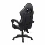 Scaun Gaming, Birou Profesional Tron Thrones Grey, Reglabil, Gri/Negru - imagine 3