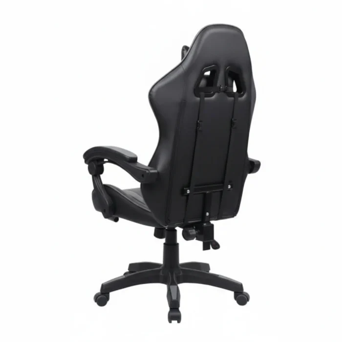 Scaun Gaming, Birou Profesional Tron Thrones Grey, Reglabil, Gri/Negru - imagine 3
