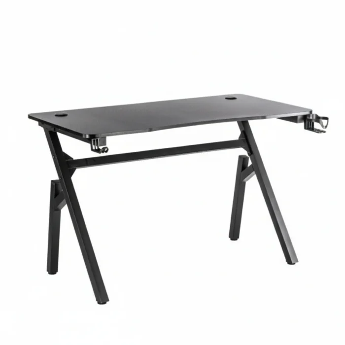 Birou de Gaming, 501 Black, 120x60x73CM - imagine 5