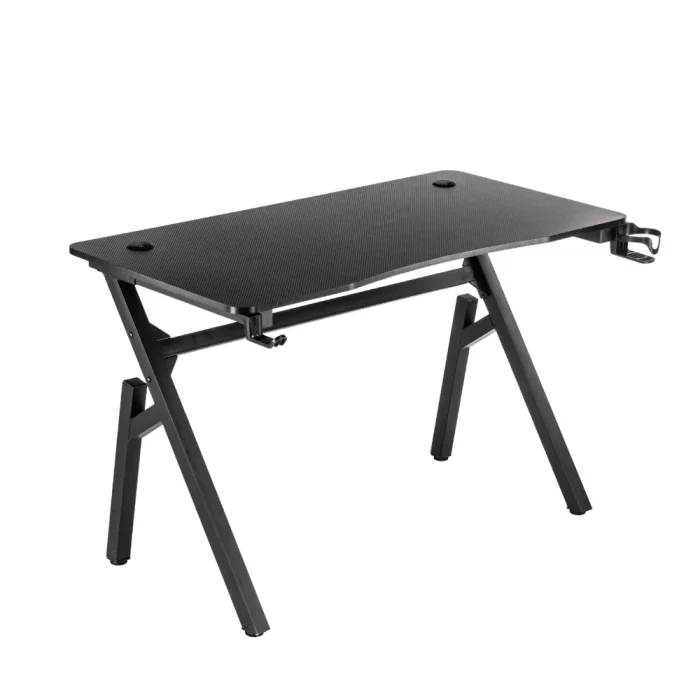 Birou de Gaming, 501 Black, 120x60x73CM - imagine 2