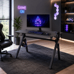 Birou de Gaming, 501 Black, 120x60x73CM