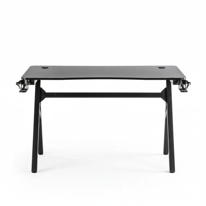 Birou de Gaming, 501 Black, 120x60x73CM - imagine 10