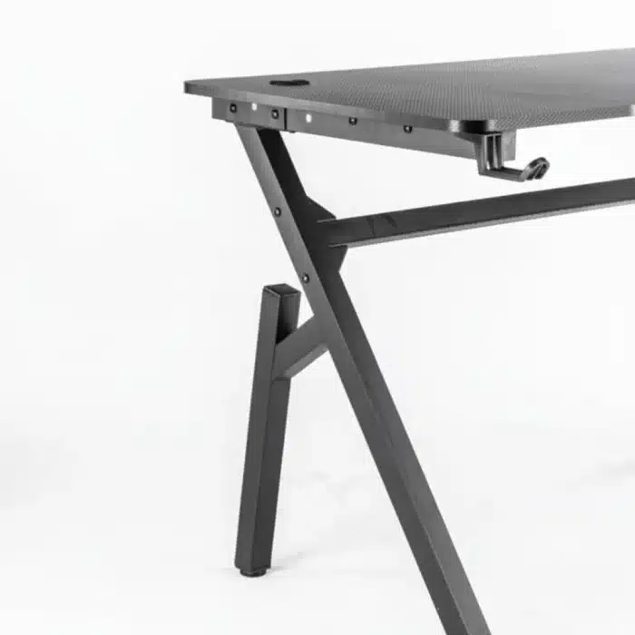 Birou de Gaming, 501 Black, 120x60x73CM - imagine 9