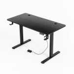 Birou de Gaming, 506 Black Inaltime Reglabila 120x60x73CM - imagine 12