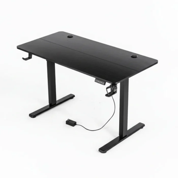 Birou de Gaming, 506 Black Inaltime Reglabila 120x60x73CM - imagine 12