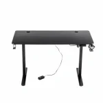 Birou de Gaming, 506 Black Inaltime Reglabila 120x60x73CM - imagine 13