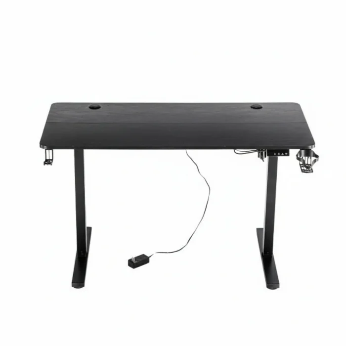 Birou de Gaming, 506 Black Inaltime Reglabila 120x60x73CM - imagine 13