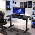 Birou de Gaming, 506 Black Inaltime Reglabila 120x60x73CM