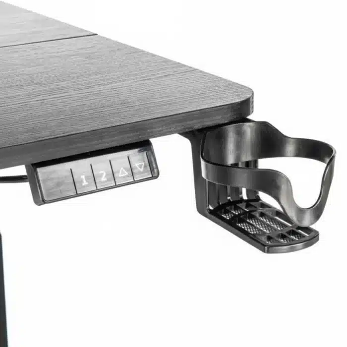 Birou de Gaming, 506 Black Inaltime Reglabila 120x60x73CM - imagine 17