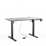 Birou de Gaming, 506 Black Inaltime Reglabila 120x60x73CM - imagine 19