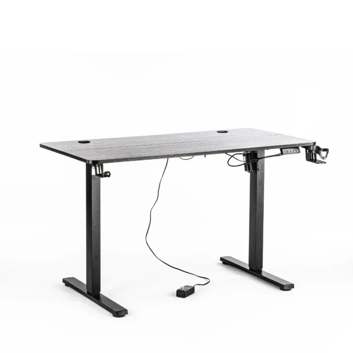 Birou de Gaming, 506 Black Inaltime Reglabila 120x60x73CM - imagine 19