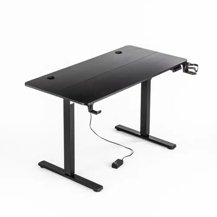 Birou de Gaming, 506 Black Inaltime Reglabila 120x60x73CM - imagine 20
