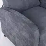 Fotoliu Recliner Premium din Stofă Gri Închis – Confort și Relaxare Modernă - imagine 7