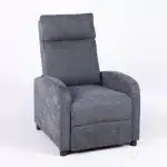 Fotoliu Recliner Premium din Stofă Gri Închis – Confort și Relaxare Modernă - imagine 15
