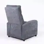 Fotoliu Recliner Premium din Stofă Gri Închis – Confort și Relaxare Modernă - imagine 18