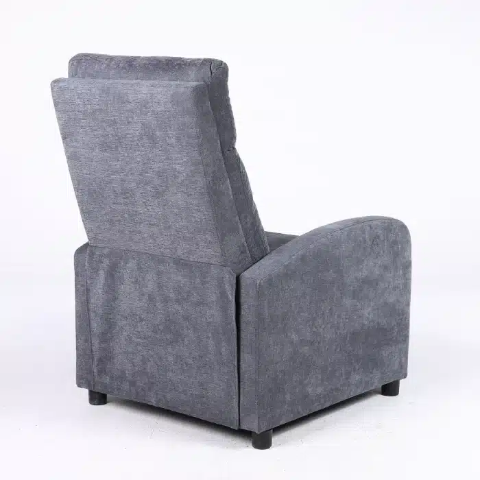 Fotoliu Recliner Premium din Stofă Gri Închis – Confort și Relaxare Modernă - imagine 18