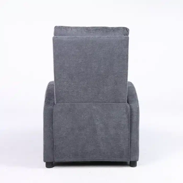 Fotoliu Recliner Premium din Stofă Gri Închis – Confort și Relaxare Modernă - imagine 19