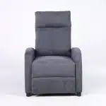 Fotoliu Recliner Premium din Stofă Gri Închis – Confort și Relaxare Modernă - imagine 16