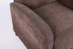 Fotoliu Recliner Premium din Stofă Maro – Confort și Relaxare Modernă - imagine 6