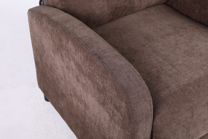 Fotoliu Recliner Premium din Stofă Maro – Confort și Relaxare Modernă - imagine 6