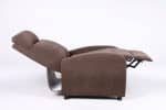 Fotoliu Recliner Premium din Stofă Maro – Confort și Relaxare Modernă - imagine 4