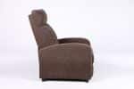 Fotoliu Recliner Premium din Stofă Maro – Confort și Relaxare Modernă - imagine 9