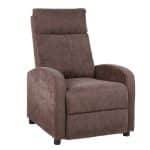 Fotoliu Recliner Premium din Stofă Maro – Confort și Relaxare Modernă - imagine 23