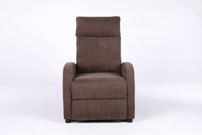 Fotoliu Recliner Premium din Stofă Maro – Confort și Relaxare Modernă - imagine 20
