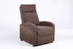 Fotoliu Recliner Premium din Stofă Maro – Confort și Relaxare Modernă - imagine 18