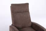 Fotoliu Recliner Premium din Stofă Maro – Confort și Relaxare Modernă - imagine 16