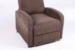 Fotoliu Recliner Premium din Stofă Maro – Confort și Relaxare Modernă - imagine 14
