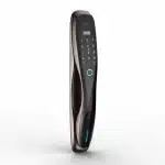 Încuietoare Smart YALLA pentru Ușă cu Amprentă, PIN, Card și Cheie – Finisaj Bronz Antichizat - imagine 3