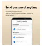 Încuietoare Smart pentru Ușă Cyber Bronz cu Amprentă, PIN, Card, Aplicație Tuya și Cheie - imagine 3