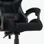 Scaun Gaming Tron Thrones Blue-Black, Recliner, Spătar Reglabil 150°, Negru - imagine 3