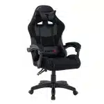 Scaun Gaming Tron Thrones Blue-Black, Recliner, Spătar Reglabil 150°, Negru - imagine 2
