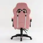 Scaun Gaming WF-6028 Roz, Reglabil, Suport Lombar și Cervical - imagine 6