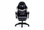 Scaun Gaming WF-606 Negru, Reglabil, Suport Lombar și Cervical - imagine 6