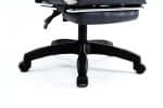 Scaun Gaming WF-606 Negru, Reglabil, Suport Lombar și Cervical - imagine 4