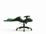 Scaun de Gaming PREMIUM Immersion Chairs Green BOC-778 – Ergonomic și Recliner, Verde, Negru, Lumini RGB si Boxa Muzixa, Conectare Bluethooth - imagine 5