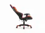 Scaun de Gaming PREMIUM Immersion Chairs Red BOC-778 – Ergonomic și Recliner, Rosu, Negru, Lumini RGB si Boxa Muzixa, Conectare Bluethooth - imagine 6