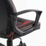 Scaun de Gaming Reglabil Professional NexaGlide WF-6040 Red – Ergonomic și Recliner, Rosu, Negru - imagine 10